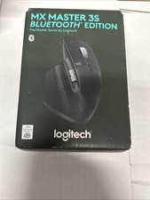 Logitech MX Master 3S Bluetooth Edition Wireless Mouse-BLACK, Mouse Only