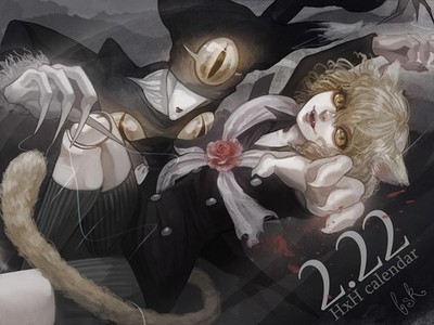 Hunter Chimera Ants Royal Guards Neferpitou Stitched Anime Playmat Desk Mat