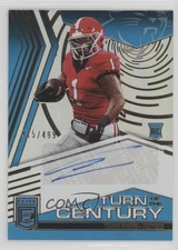 2025 Panini Donruss Elite Turn of the Century /499 Trevor Etienne Rookie Auto RC