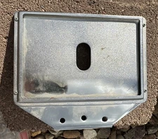 Vintage Original 3 Slot Payphone Chrome Top Sign Cover Flag Automatic Electric