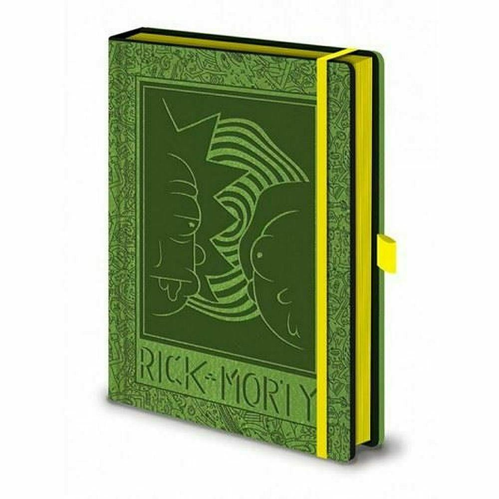 Rick & Morty Face 2 Face Premium A5 Hardback Notebook