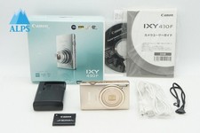  Near mint Canon IXY 430F 16.0MP Compact Digital Camera Gold w/ Box 260105m
