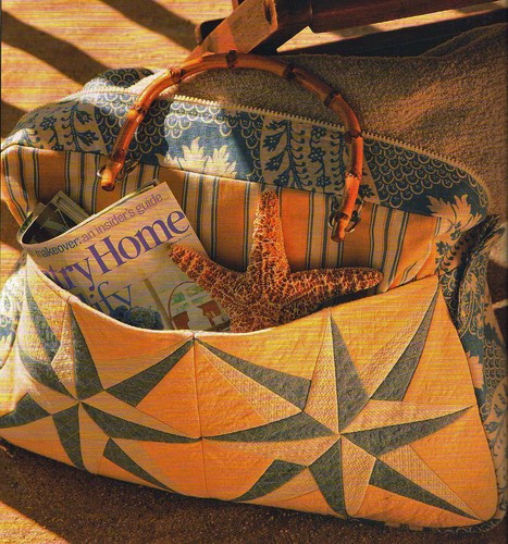 Quilted Fabric Hand Bags & Purses Excellent Photo Details Quilting Pattern Book - 第 11/11 張圖片