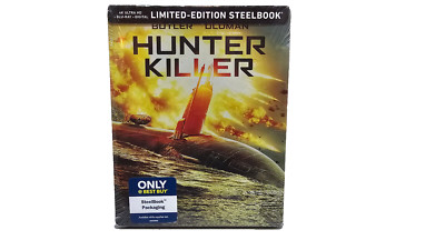 Hunter Killer Best Buy Steelbook - 4K, Blu Ray, Digital