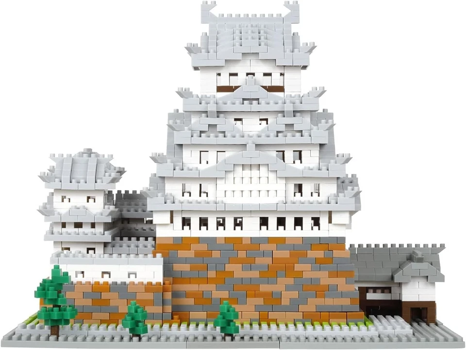 Kawada Nanoblock Himeji Castle Deluxe Edition NB-051 - Image 2 of 4