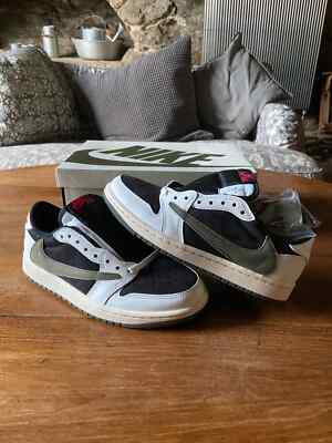 Nike Air Jordan One Low Travis Scott Olive 