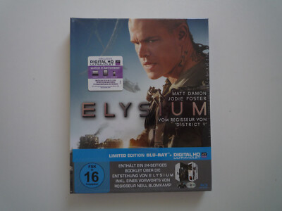 Elysium - Limited Edition inkl. Booklet - BLU-RAY Disc - Neu / OVP