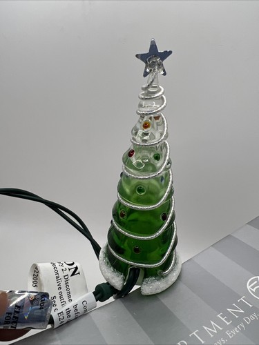 Pequeño adorno con clip para árbol de Navidad iluminado con burbujas Department 56 - Imagen 8 de 11