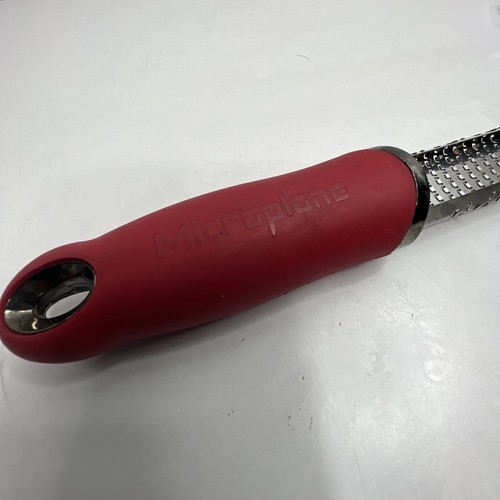 Vintage USA Made Microplane 40120 Premium Stainless Steel Red Zester/Grater Red - Picture 5 of 9