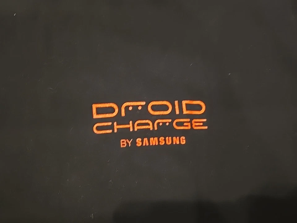 Camiseta Negra De Colección Verizon Wireless Droid Charge By Samsung Talla 2XL Foto 2 de 4