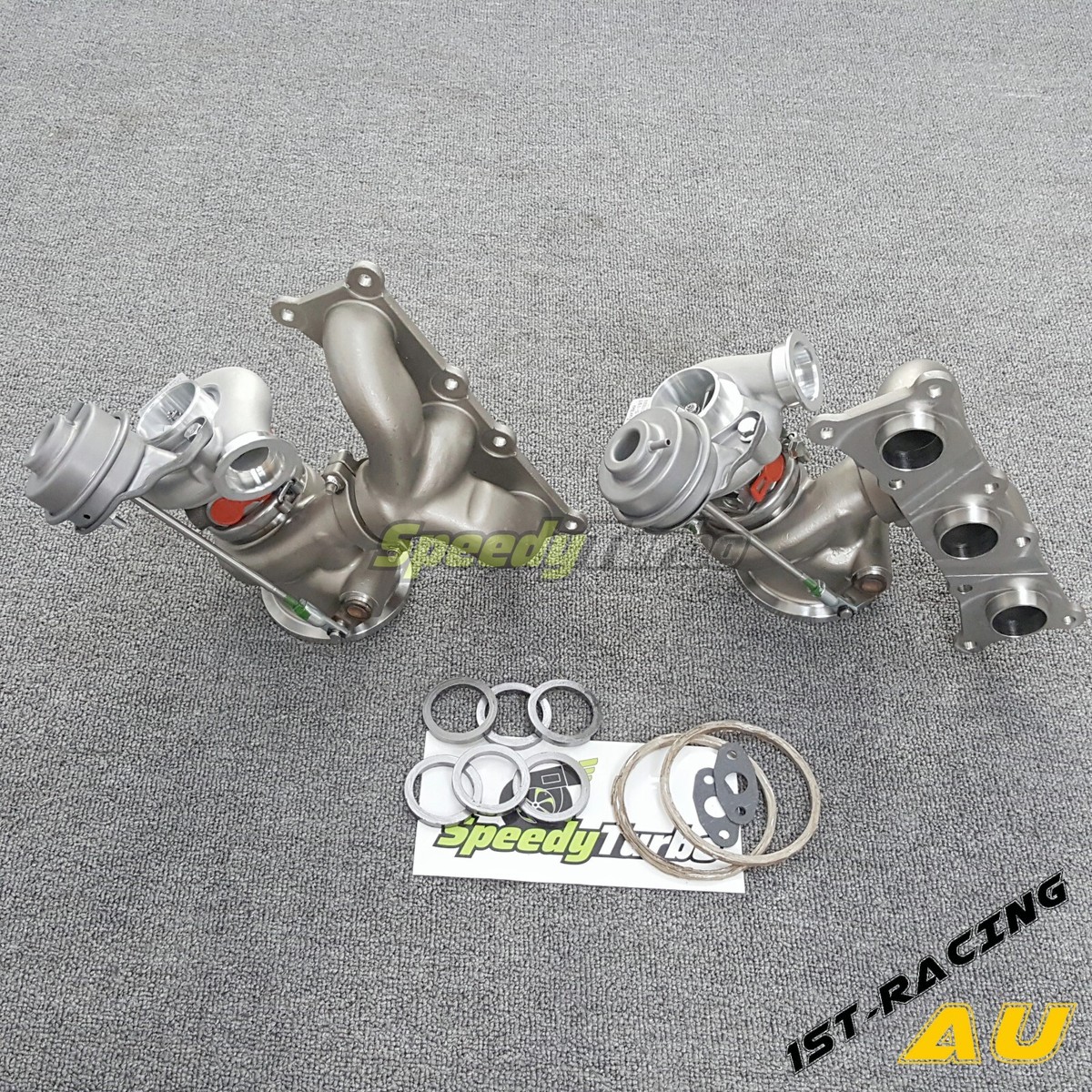 Billet 6+6 TD04-19T V4 Twin Turbos for BMW N54 135i 535i 535xi E60