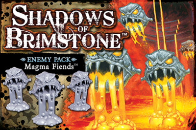 Shadows of Brimstone: Magma Fiends Enemy Pack [Expansion] 