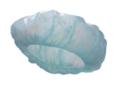 McKesson Bouffant Cap Blue 21 Inch Elastic Closure Case of 500   MPN:40171100