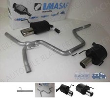 IMASAF Duplex Sportauspuff Anlage 100 mm für Alfa 159 2.0 JTDM + SW 1999-2011