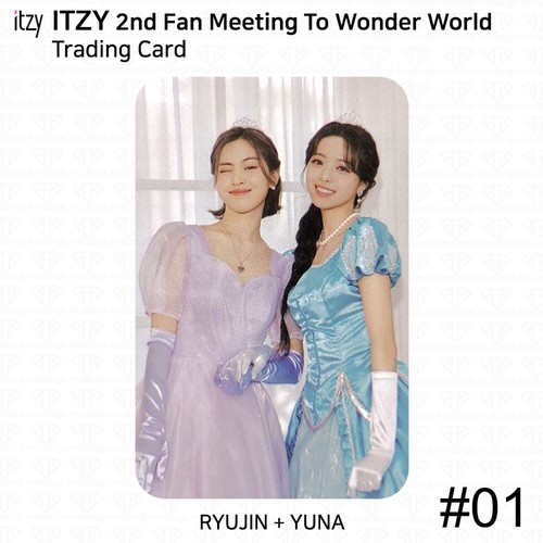 ITZY 2nd Fan Meeting To Wonder World Trading Card Photocard KPOP K-POP - Picture 125 of 144