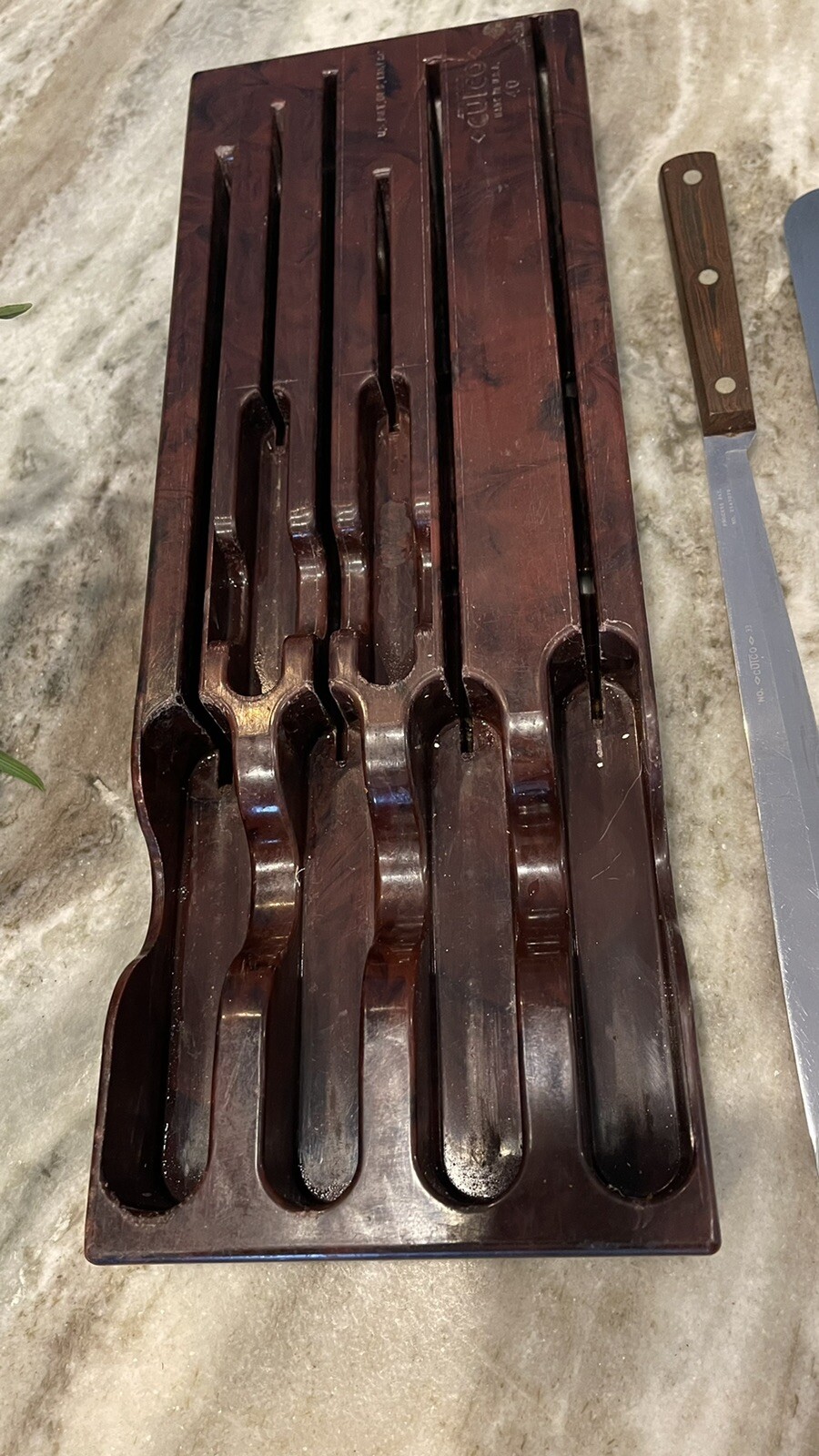 Vintage Bakelite Cutco Knife 33 And Spreader 38 From Set 40 Knives