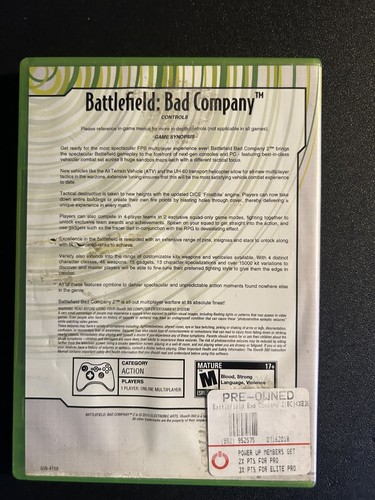 Battlefield Bad Company 2 Limited Edition (Xbox 360) No Manual - Picture 2 of 3