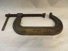 BIG "C" CLAMP SRI-INDIA # 406 DROP FORGED 6" CAPACITY 4" DROP