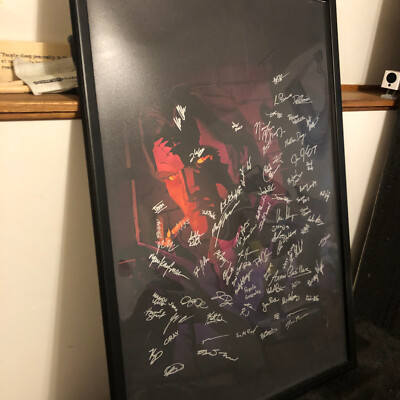 Bigby Wolf Signed Poster Wolf Among Us Telltale Games Bill Willingham Fables