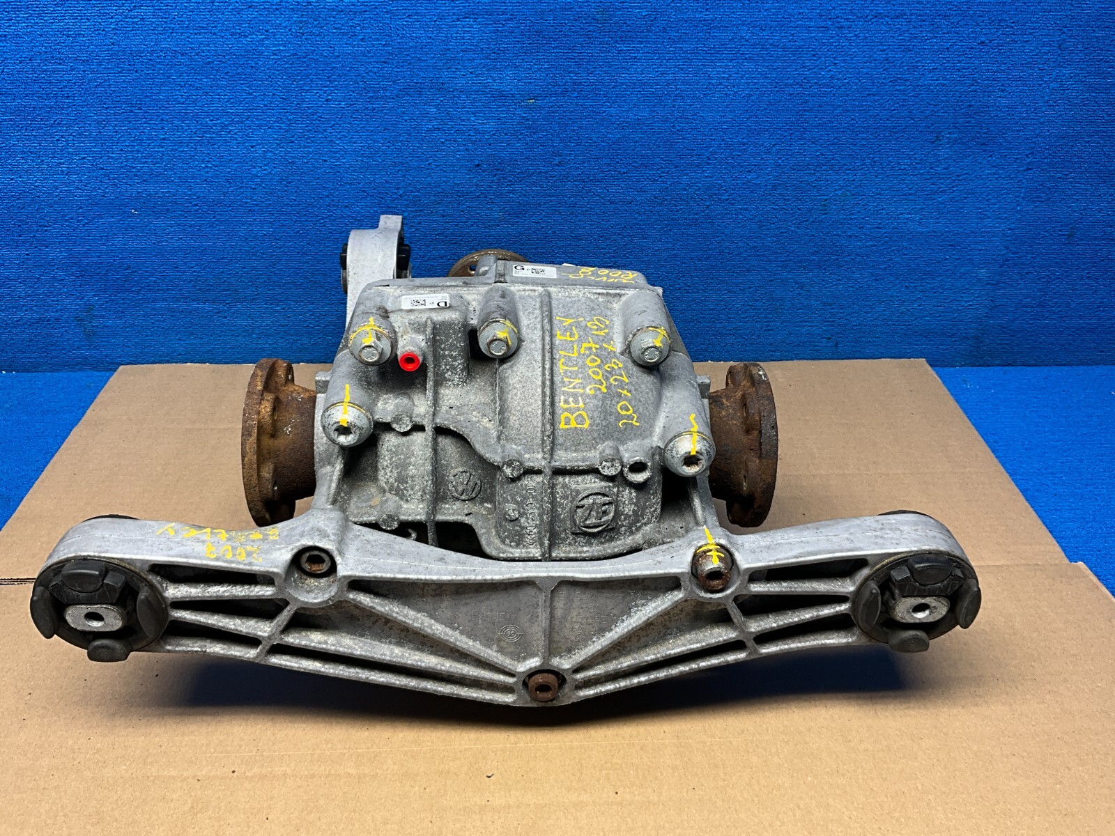 2006 - 2012 BENTLEY CONTINENTAL GT GTC REAR AXLE DIFFERENTIAL  OEM