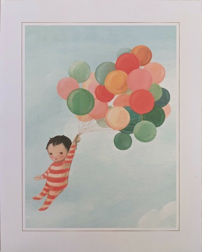 DREAM WORLD Emily Winfield Martin BALLOON BABY decor 2018 art print 8" X 10" - Picture 1 of 3