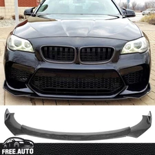 Universal Carbon Fiber Look Front Bumper Lip Fits 62"-66" Width Auto Car A Style