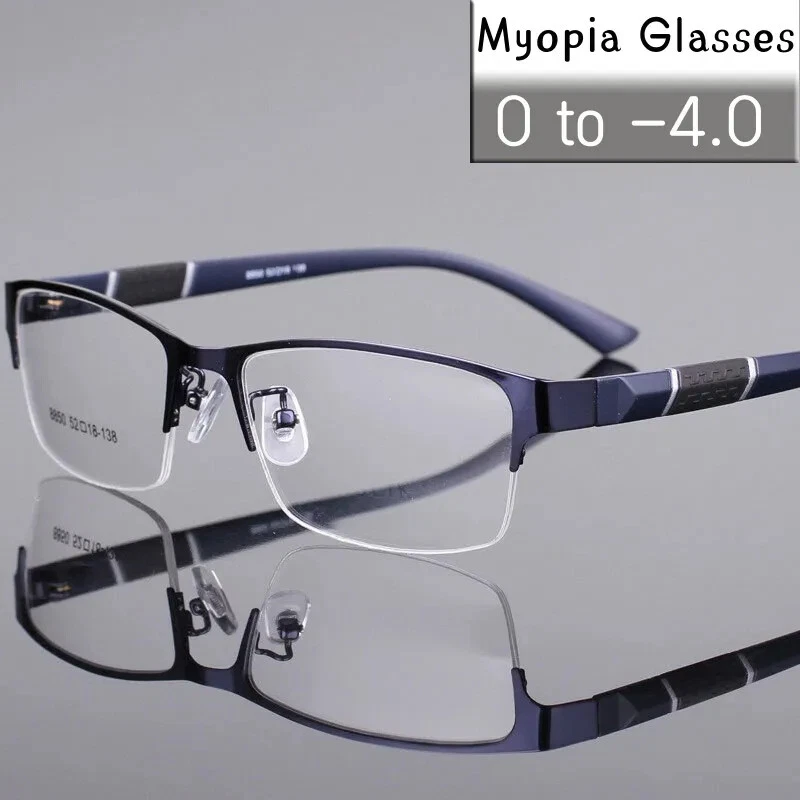 Gafas Miop a Negocios La Moda Para Hombre Graduadas Cl sicas Medio