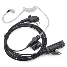 Police Tube Earpiece Headset Mic for Hytera HYT Radio PD505 TC-508 TC-518 TC-580