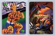 Thing - Marvel Overpower 1995 Fleer Strength CCG Card