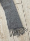 PHENIX GRAY CASHMERE SCARF  68” x 10” NEW — photo 2
