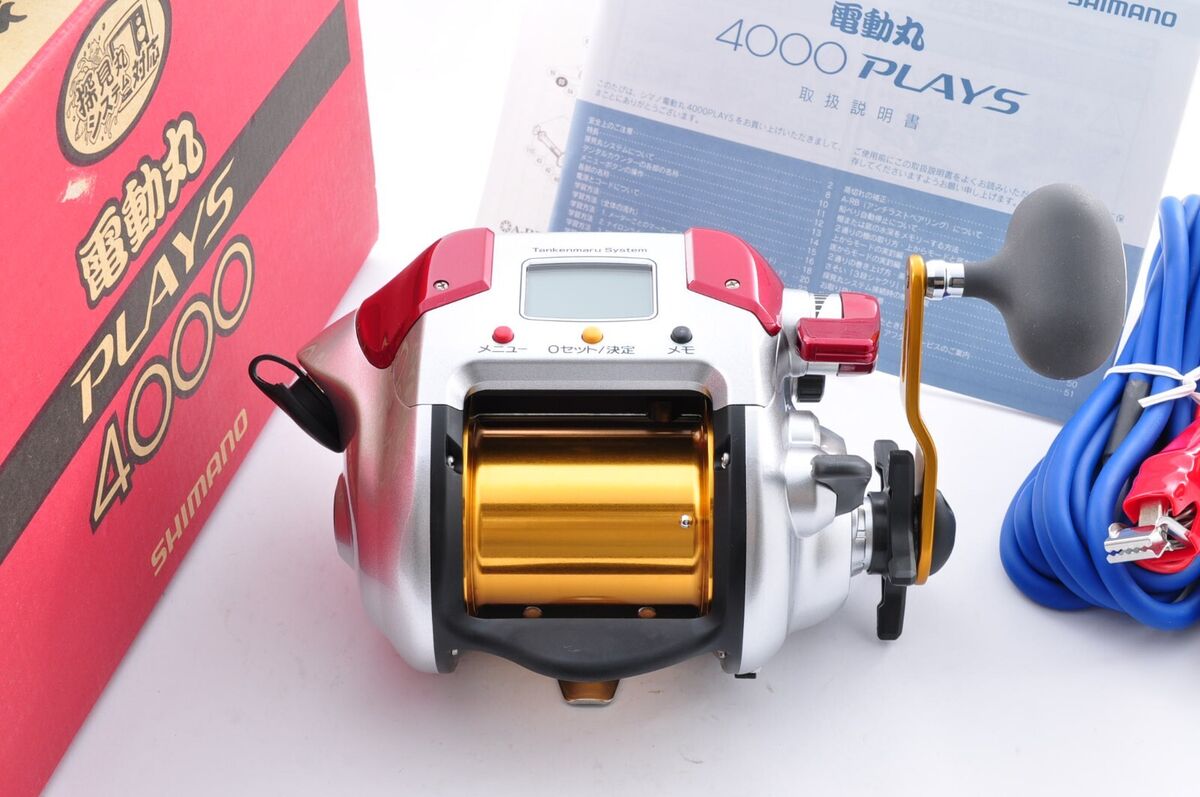 Shimano 09 Dendou-maru 4000 PLAYS Electric Reel 12V Big Game Shimano 09 Dendou-maru 4000 PLAYS Electric Reel 12V Big Game