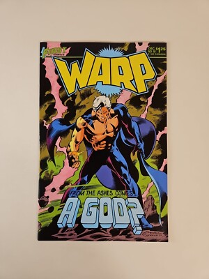 Warp #18 1984 First Comics Penultimate Issue Jerry Bingham Cover 