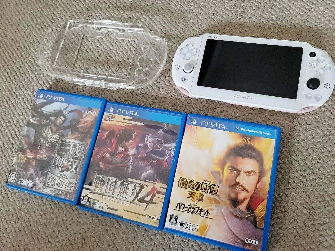 Sony PS Vita Playstation Vita PCH-2000 Light Pink Console Case 3