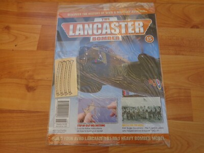 1/32 HACHETTE BUILD YOUR OWN THE LANCASTER BOMBER MODELLFLUGZEUG AUSGABE 15 INKL. TEIL
