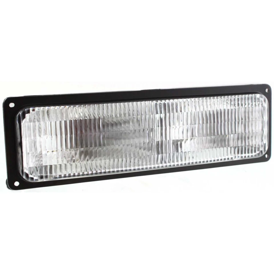 Luz de señal de giro para 94-99 Chevrolet K1500 Tahoe faros compuestos delanteros diestros Foto 3 de 4
