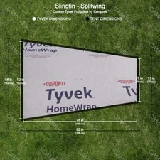Tyvek Footprint for the Slingfin Splitwing Tent