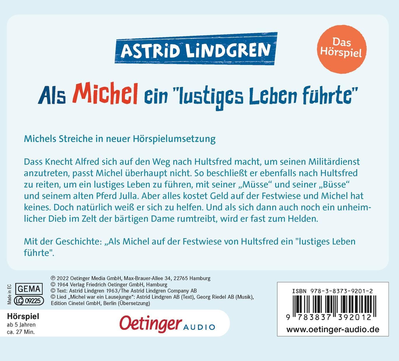 Thumbnail - Als Michel Ein ""lustiges Leben Führte"", Astrid Lindgren