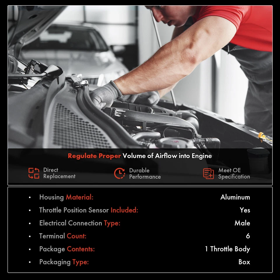 Cuerpo del acelerador de inyección de combustible para Chevrolet Silverado 3500 HD 17-19 Cadillac GMC Foto 2 de 4