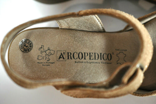 Arcopedico Womens sandals softskin ergonomic size EU 39 made in Portugal - Picture 1 of 12