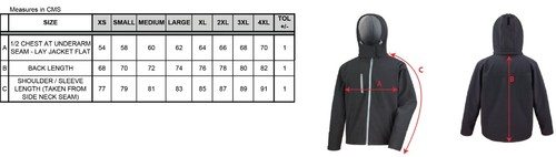 Softshelljacke Funktionsjacke Regenjacke Kapuze Wasserdicht Atmungsaktiv grün - Bild 2 von 2