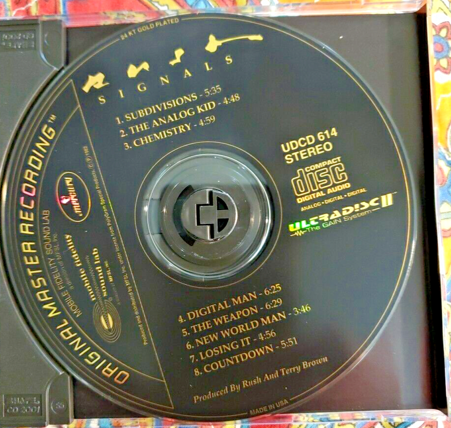 廃盤 ラッシュ mobile fidelity sound lab CDセット Buy Signals by Rush (CD, Oct-1994, Mobile Fidelity Sound Lab