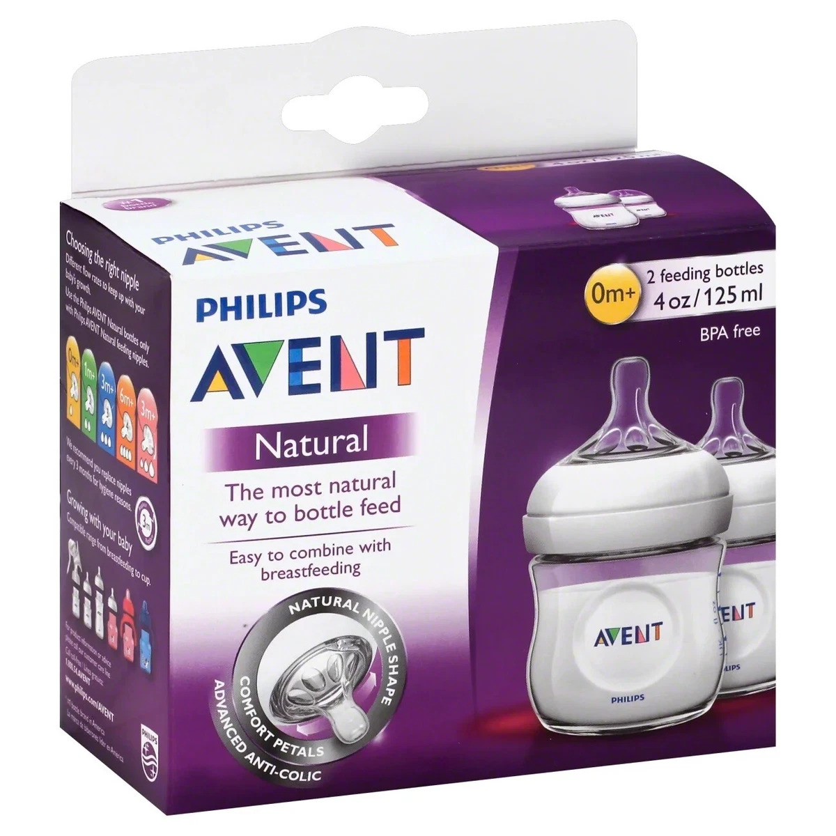 Philips Avent Natural PPSU Feeding Bottle 4 oz Single