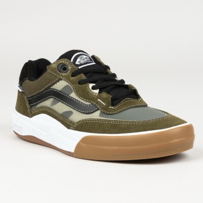 vans wayvee dark olive unisex sneaker größe 40,5