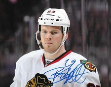 Bryan Bickell signed Chicago Blackhawks 8x10 photo autographed Hawks