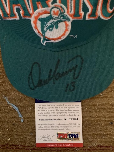 Dan Marino Baseball Cap Hat Signed Autograph Auto PSA/DNA NFL Miami Dolphins - Picture 2 of 4