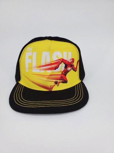 The Flash Hutkappe Druckknopflasche schwarz gelb verstellbar Flash Film sechs Flaggen Herren