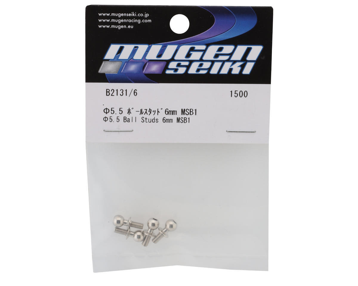 Mugen Seiki MSB1 5.5x6mm Ball Studs (4) [MUGB2131/6] | eBay