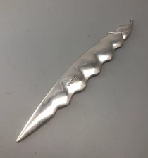 Modern Asprey Silver Pea Pod Letter Opener London 1997 116g AELZX