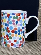 Boxed Heni Damien Hirst The Currency All Over Dots 325ml Coffee Tea Mug 4"