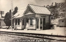 Summit Depot Cajon Pass California RPPC Photo Postcard COPY